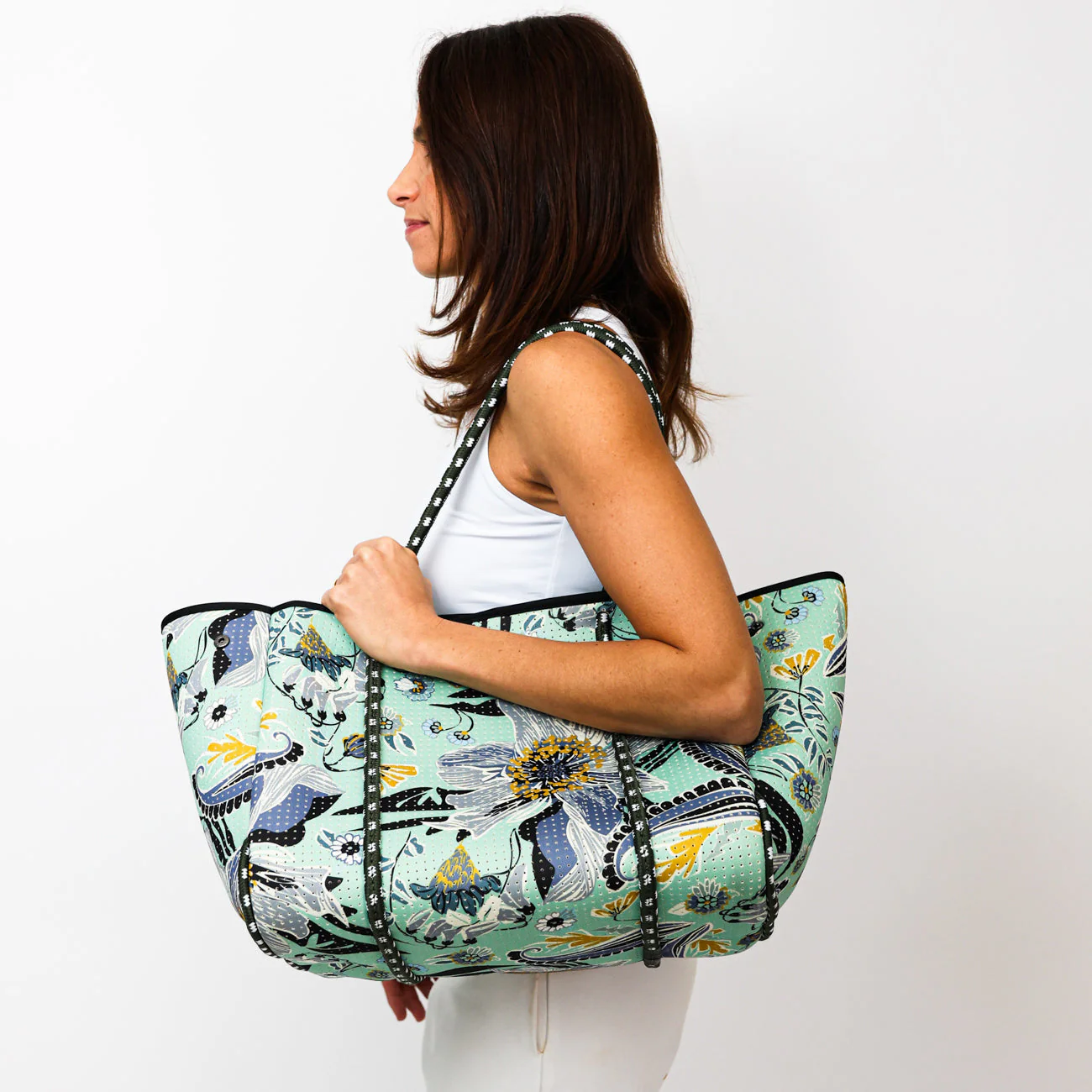 EVERYDAY TOTE BLOSSOM MINT - Image 5