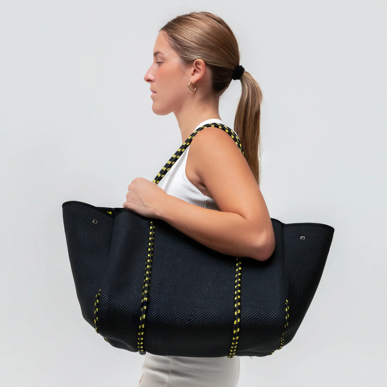 EVERYDAY TOTE DOTTED BLACK - Image 9