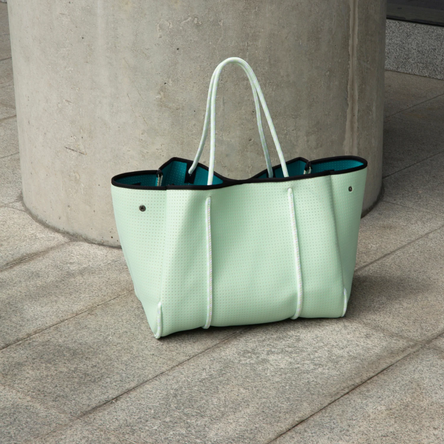 EVERYDAY TOTE GREEN PASTEL - Image 5