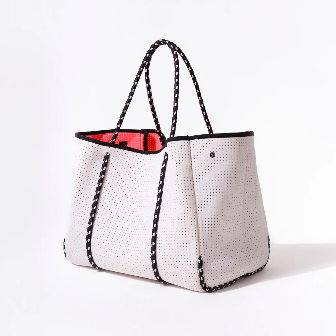 EVERYDAY TOTE WHITE PINK - Image 3