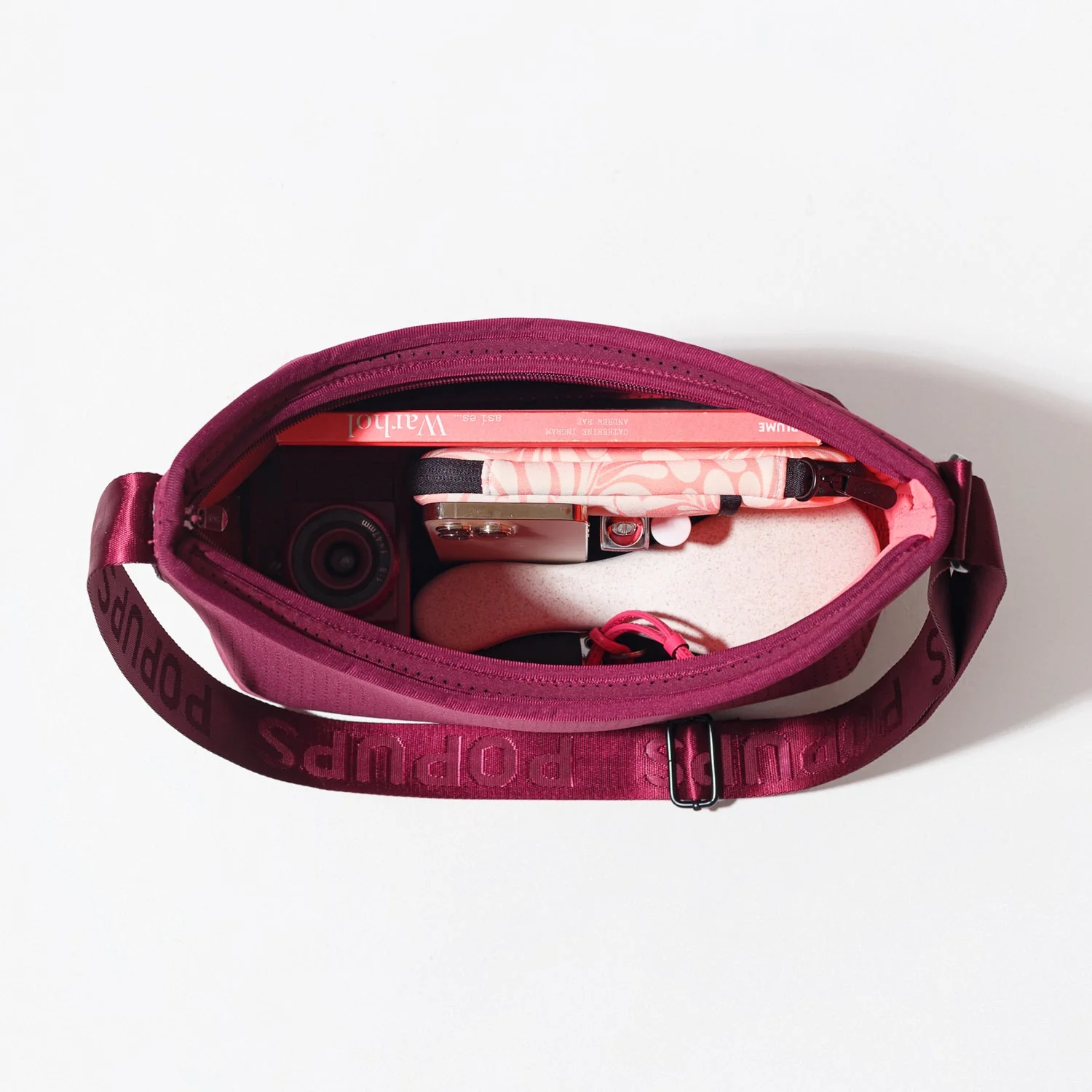 HOBO CROSSBODY BAG BERRY - Image 4