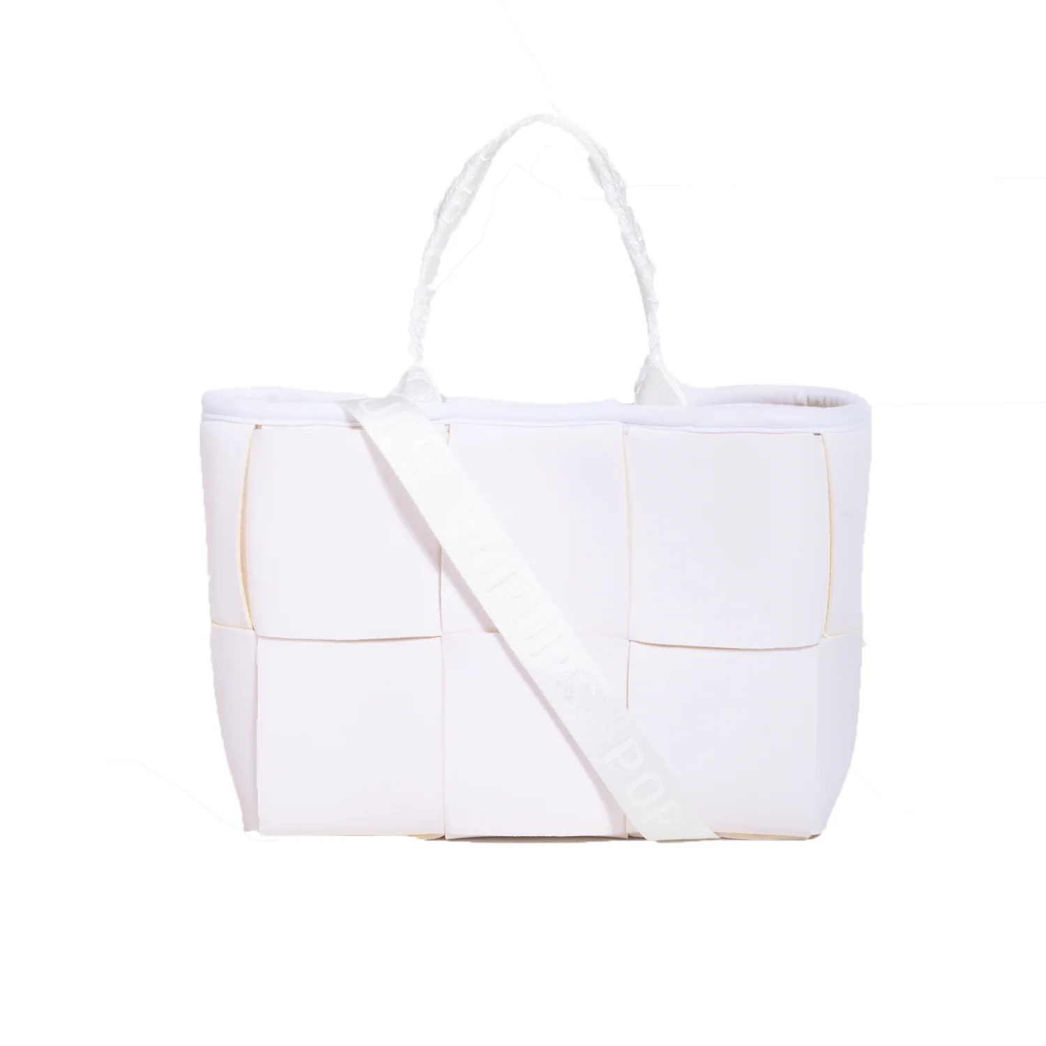 MINI ICON TOTE WHITE YELLOW - Image 4